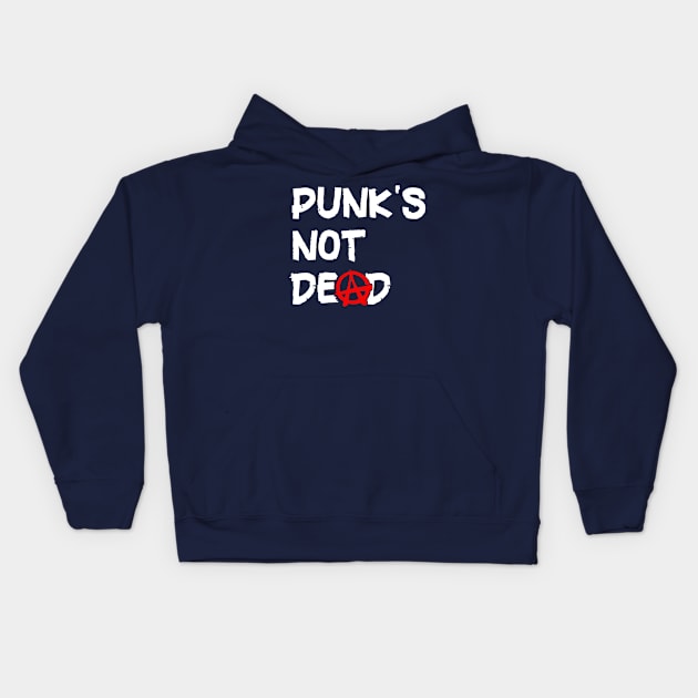 Punk Rock New Wave Indie Alternative Music Kids Hoodie by PlanetMonkey